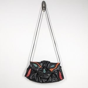 Vintage Faux Leather Crossbody Convertible Purse